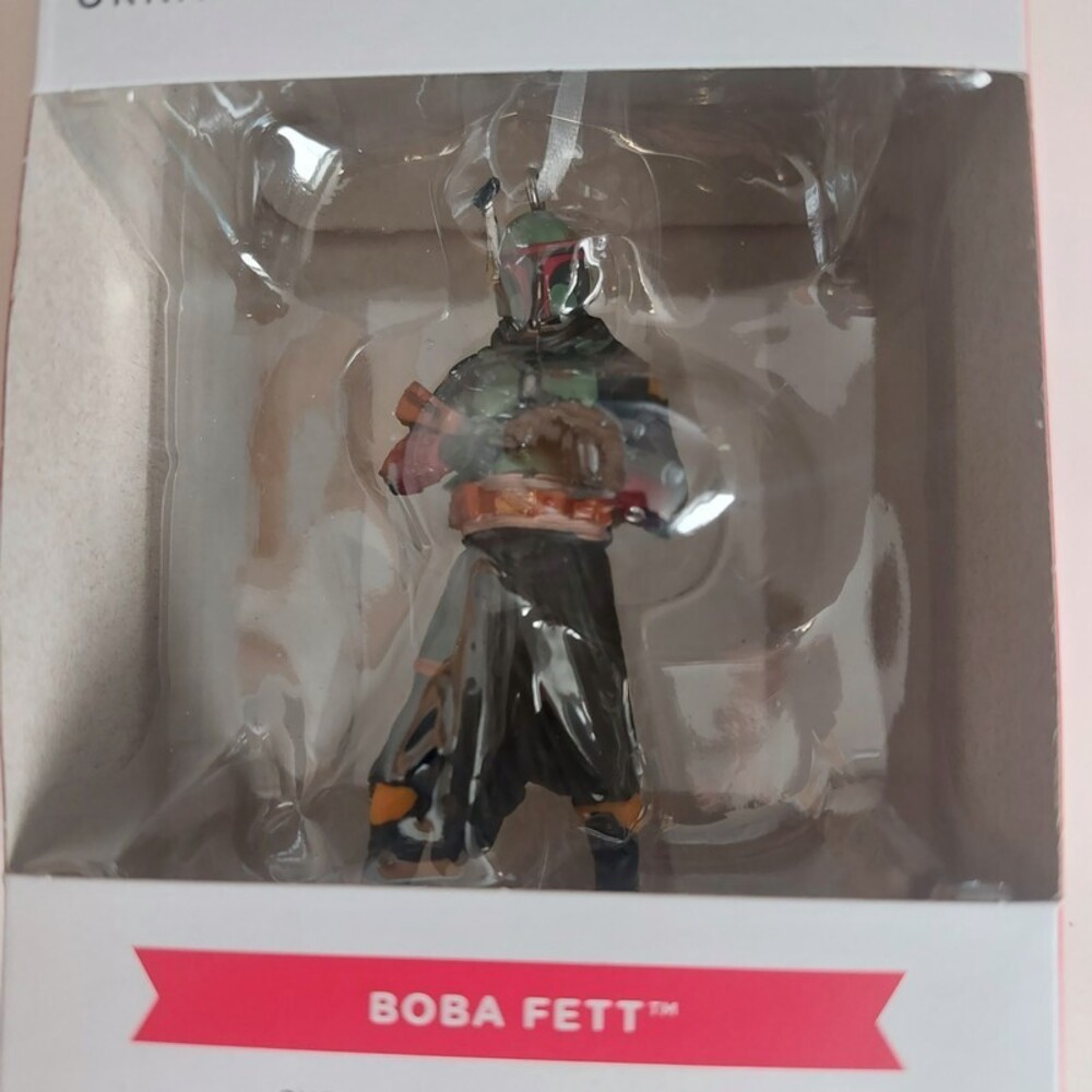 Hallmark Christmas Tree Ornament Disney Star Wars The Book Of BOBA FETT - Picture 2 of 3